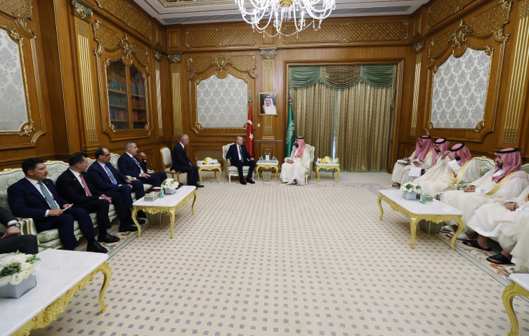 Cumhurbaşkanı Erdoğan, Suudi Arabistan'da